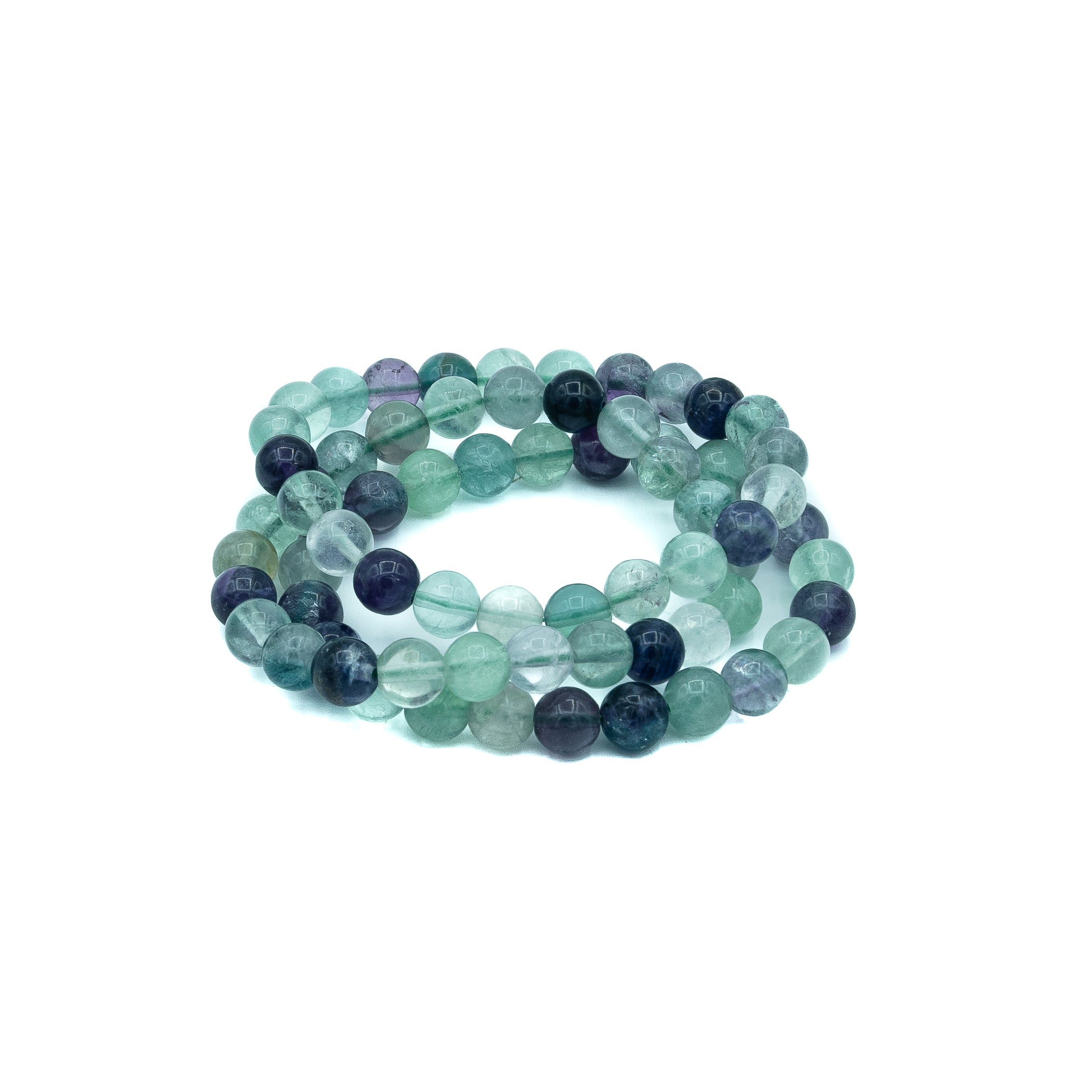 Bracelet - Fluorite Rainbow 8mm